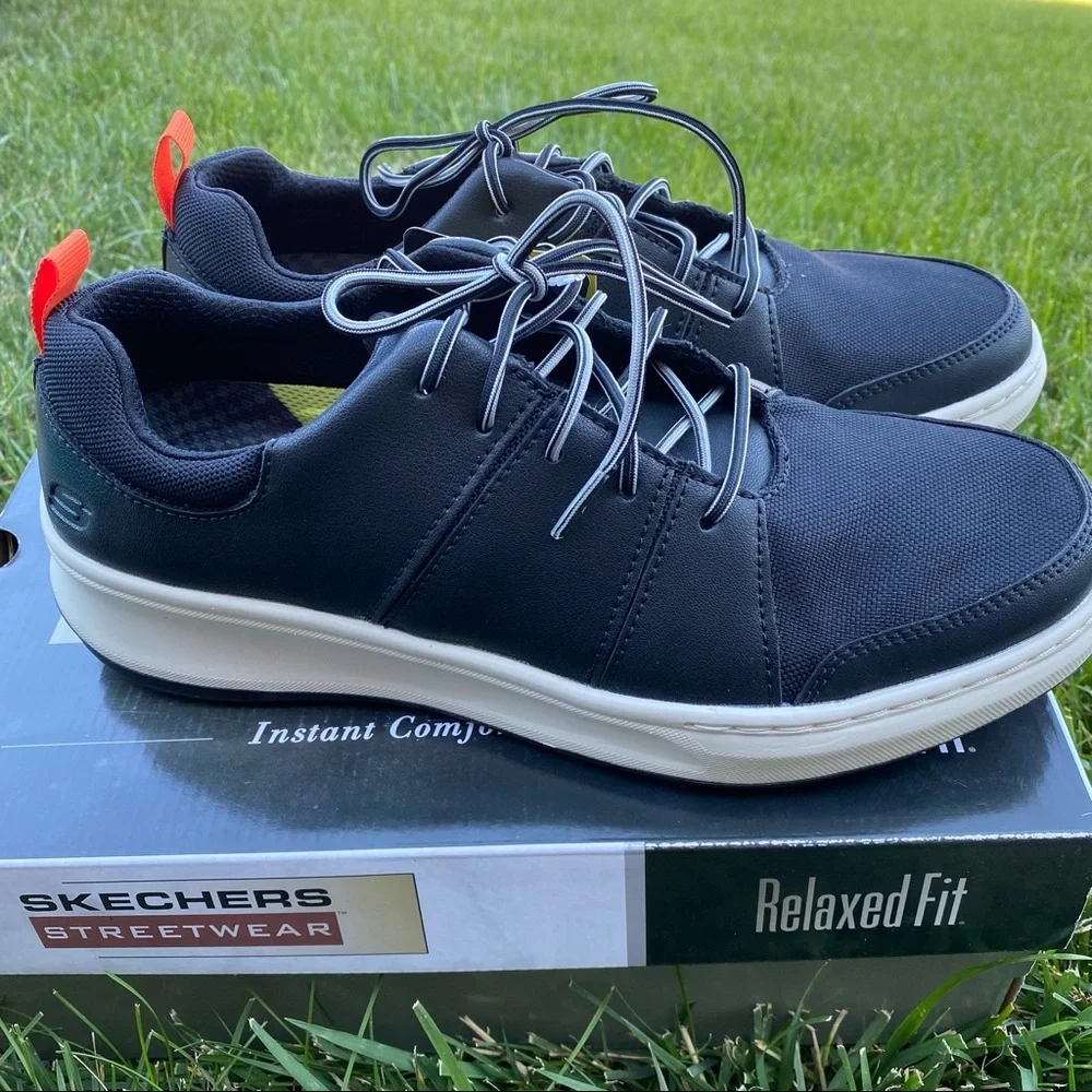 Skechers Ralden-Wanson Mens oxford sneaker NWT! - Picture 6 of 9